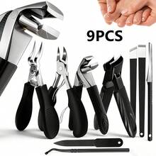 Bộ dụng cụ làm móng tay và móng chân chuyên nghiệp, bộ kìm cắt móng bằng thép không gỉ với kìm cắt móng chân chống nước, dụng cụ cắt móng mọc ngược, dũa móng và các dụng cụ làm đẹp, thích hợp sử dụng tại nhà và khi đi du lịch. - Nhiều màu - Xem 17