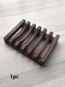 Retro Wooden Soap Dish Fashionable Minimalist Bathroom Soap Holder Bathroom Drain Soap Tray Sink Soap Rack Handmade Soap Holder - Brown - View 15