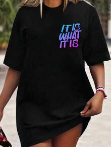 Women T-Shirts - Black - View 2
