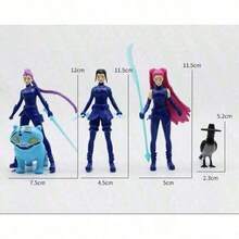 Set Koleksi 5 Figur Model Selebriti Korea, Model Karakter Game, Dekorasi Meja, Cocok untuk Dekorasi Rumah dan Kantor - MultiWarna - View 6