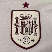 2026 World Cup Spain Away Fan Edition Jersey, No. 10, Olmo Quick-Drying Breathable Football Jersey - 白色 - 查看 3