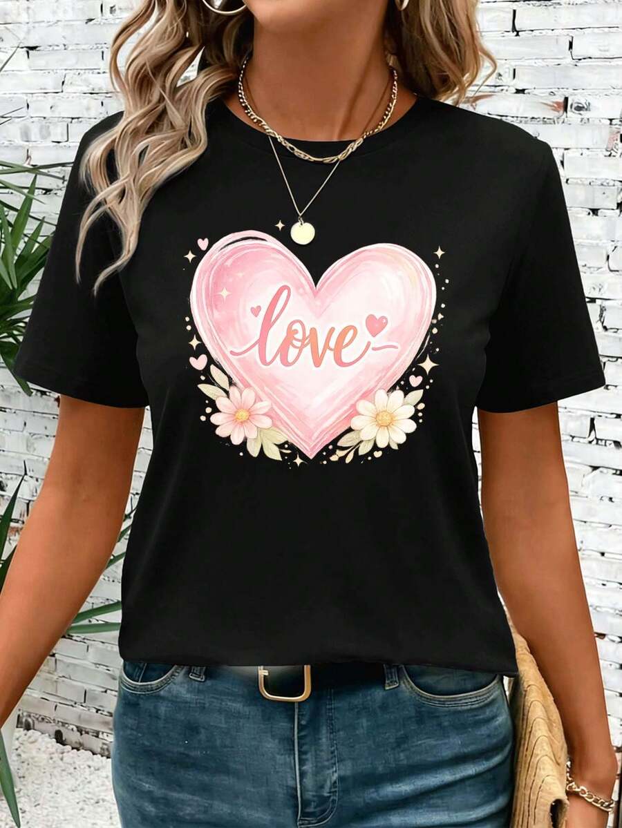 Women T-Shirts - Black - View 1