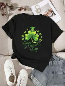 Women T-Shirts - Black - View 2