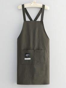 A Solid Color Crossover Front Sleeveless Apron, A Simple And Fashionable New Design, Suitable For Home Kitchen Use. Waterproof And Oil-Proof, Ideal For Cooking And Dining. - Multicolor - View 11