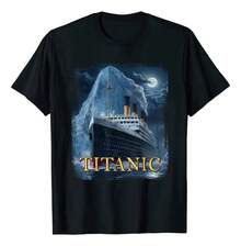 Divertidas Camisetas Con Estampado Del Crucero  Para - Negro - Ver 1