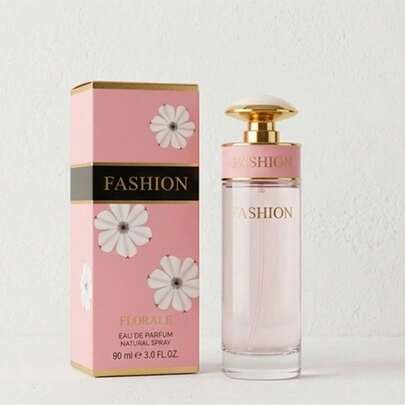 Perfume FASHION FLORALE para Mujer de 90ml - Eau de Parfum con Notas Florales, Fragancia Fresca y Femenina, Diseño Romántico