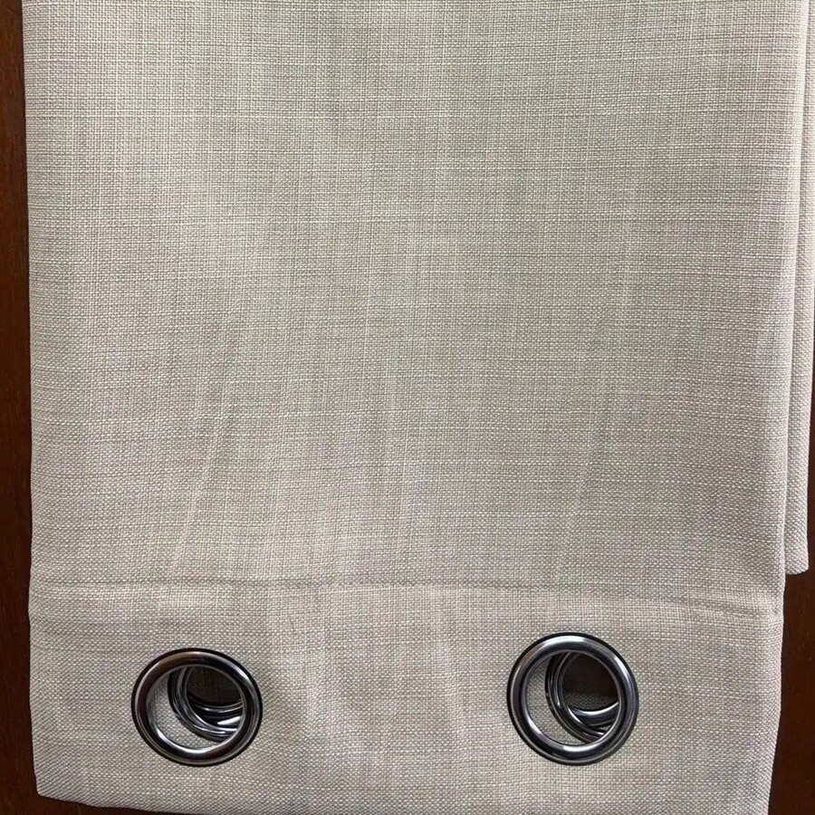 Cortinas Opacas Modernas y Sencillas para Sala de Estar y Dormitorio Protección Solar Aislamiento Térmico Sombreado de Rayos Externos Estilo Minimalista ab cafe curtains - 1003 - Ver 1