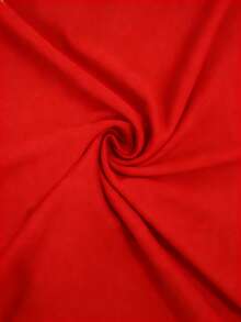 Conjunto de minifalda y blusa de manga corta con patrón de corazón sexy para mujer, adecuado para usar en fiestas de verano de manera elegante en color rojo - Rojo 2 - Ver 8