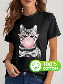 Women T-Shirts - Black - View 12