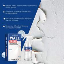 1set/120mlwallrefurbishmentspraypaint(Scraper+Gloves+Sandpaper),1pc/150gwhiteemulsionpaint+Brush.Easilycoversgraffitiandoldstains;Providesawhite,Texturedfinishremovesstainsessentialforrefurbishment;Doesnotaffectnormallivingconditionsafterapplication. - Liquid - View 12