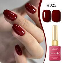 1 Bottle 15ml XEIJAYI Solid Color Gel Nail Polish, High Gloss, Long-Lasting, UV LED Removable Gel Nail Polish - Multicolor - View 38