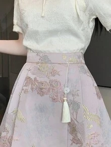 Women Skirts - Pink - View 8