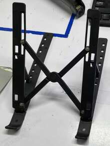 Adjustable Laptop Stand | Foldable, Portable, Sturdy ABS + Metal Support | 7-Level Height Adjustment | Excellent Heat Dissipation Design | Essential For Office, Home And Travel | Ergonomic Laptop Accessory | Fashionable And Practical Laptop Stand - View 15