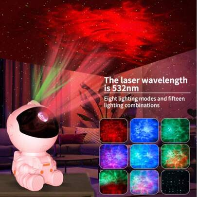 Astronaut Galaxy Projector, Bedroom Decor, Adult Birthday Gift, Teen Girl Gift, Atmosphere Lighting, Ceiling Space Starry Sky Night Light Projector, Children's Room Decor