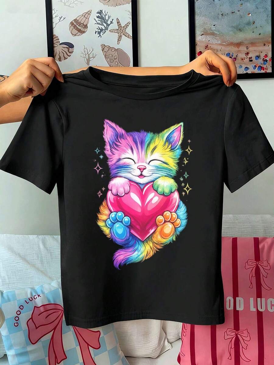 Women T-Shirts - Black - View 1