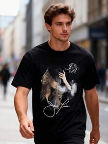 Women T-Shirts - Black - View 2