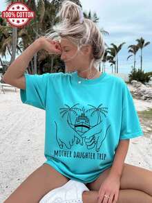 Women T-Shirts - [White] - View 6