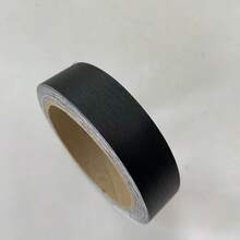 1 Roll 393.7 Inch Thick Metal Frame Frosted Beautiful Seam Frame Sticker, Removable Thick Black Frosted Edge Strips, Furniture Self-Adhesive Edge Strips Wood Grain, Suitable For Refurbishing Cabinet Door Gaps, Door Frame, Wall Decoration - B - View 9