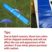 1pc Patio Umbrella Cover, Storage Bag Waterproof Premium, Durability, Protective With Handle Carrying Bag,Heavy-Duty Large Umbrella Cover Bag Compatible For Outdoor Sun Umbrella, Fishing Sun Umbrella, Beach Umbrella, Rain Umbrellas - All-Weather Polypropylene Case With Reinforced Stitching & Drawstring Closure, Compact Outdoor Protection For Travel, Beach, Fishing,Patio Outdoor ,Business, Home - Umbrella Case, Large Capacity Fishing Rod Bag - A - View 11