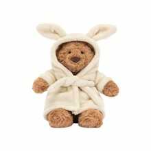Jell Ycat Barcelona Bear Plush Toy/Doll - Bear + Bathrobe - View 4