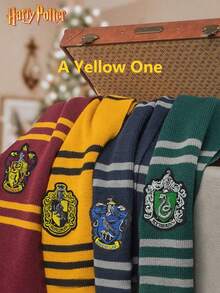 Harry Potter 围巾，合作款，羊绒混纺，带流苏，男女皆宜的礼品 - 彩色 - 查看 10