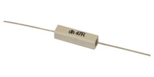 Résistances bobinées fixes à fils axiaux de 2700 ohms Electro Dh BC8/2700 8430552035557 - Beige - Voir 1