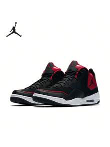 Nike Giày bóng rổ nam Air Jordan, kiểu dáng thường ngày, giảm sốc và bền bỉ, thời trang và chất lượng cao. - màu đen - Xem 1