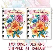 Tlenpo (nuevo Lanzamiento En Febrero, 30 Páginas Engrosadas) Libro Para Colorear Para Adultos Para Pensamiento Positivo - Encuadernación Con Espiral, Mide 11,2x8,3 Pulgadas. ¡este Libro De Alivio De Estrés Está Diseñado Para Tdah, Ansiedad, Relajación, Etc.! ¡se Puede Utilizar Como Material De Dibujo, Regalo De Regreso A Clases, Regalo De Cumpleaños, Regalo De Fiesta De Vacaciones! - danza de flores - Ver 8