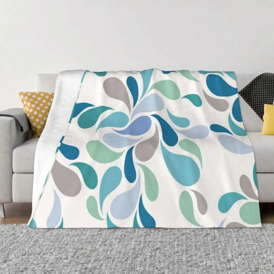 Abstract Apostrophes An Ultra-Soft Micro Fleece Blanket - 1 - Ver 1