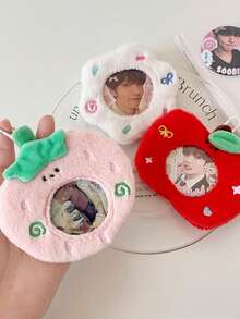 1 túi trưng bày thú nhồi bông hoạt hình nguyên bản, hộp đựng huy hiệu anime 58mm & hộp bảo vệ học sinh, túi treo dễ thương. - O - Xem 5
