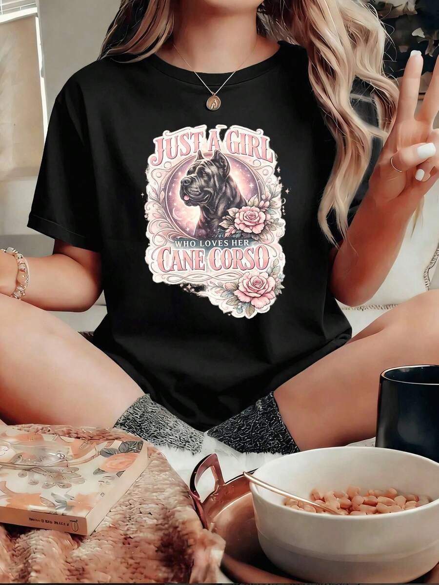 Women T-Shirts - Black - View 1