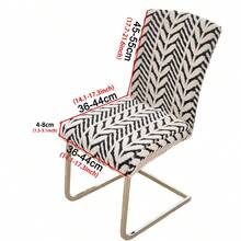 Vỏ bọc ghế co giãn cao cấp, mềm mại, phù hợp cho mọi mùa, vỏ bọc ghế phòng ăn. - Nhiều màu - Xem 15