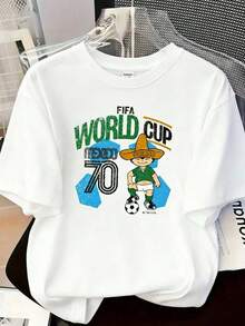 Playera de mujer , 180 g, cuello redondo y manga corta. - Blanco - Ver 8
