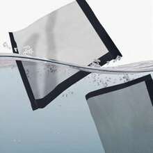 Black Mesh Window Screen, Summer Mosquito & Insect Proof, Easy To Clean, Hook And Loop Installation, Suitable For Various Scenarios - Black - View 12