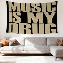 1/5/10-Piece Set Of Music My Drug Coin Flags, Comes With An Installation Kit - 查看 2