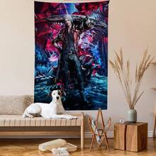 Game  Anime Tapestry Hippie Flower Wall Carpets Dorm Decor Cheap Hippie Wall Hanging - z4 - 查看 5
