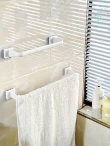 1个/2个壁挂式毛巾杆/毛巾架/毛巾架/毛巾架/毛巾架/单杆毛巾架/自粘式/免钻孔 - 彩色 - 查看 4