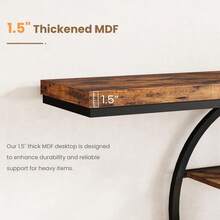 Sofa & Console Tables - Retro Brown - View 4