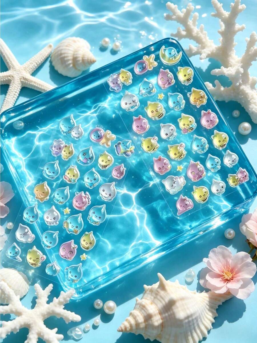 Bộ sticker 3D bằng polyurethane - Họa tiết nhân vật hoạt hình retro đáng yêu, chống thấm nước và tự dính, thích hợp cho sổ tay, ốp điện thoại, văn phòng phẩm, hành lý và máy tính xách tay - Thiết kế bền, trong suốt cao, phù hợp cho trẻ em và học sinh. - Nhiều màu - Xem 1