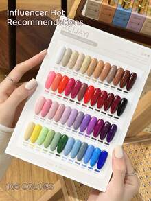 1 Bottle 15ml XEIJAYI Solid Color Gel Nail Polish, High Gloss, Long-Lasting, UV LED Removable Gel Nail Polish - Multicolor - View 8
