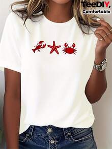 Women T-Shirts - White - View 12
