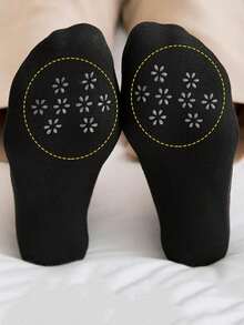 chuanwa（2） 女士蕾丝薄款透气防滑低帮隐形袜，圣诞礼物 - 彩色 - 查看 6