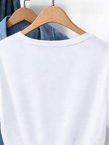 Women T-Shirts - White - View 5