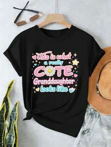 Women T-Shirts - Black - View 2