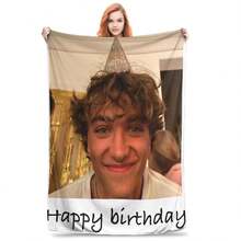 This Beautifully Printed Blanket Designed By Conrad Fisher Is Unisex, Extra Soft, And Perfect For Various Occasions Such As Summer, Movies, The Beach, And The Sofa. It Is Available In Multiple Sizes.Bedroom Decor,Room Decor,Home Decor Items - White - View 2