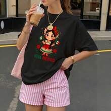 Women T-Shirts - Black - View 3