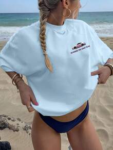 Women T-Shirts - [White] - View 7