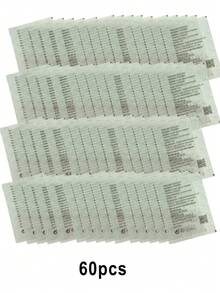 50片（1200片）双面美甲贴纸，人造指甲，透气柔韧果冻美甲贴纸，DIY - 無色 - 查看 14