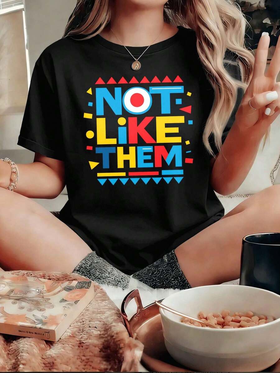 Women T-Shirts - Black - View 1