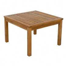 Conjunto de muebles de jardín, sofá esquinero + mesa de centro, estructura de madera de acacia, tablero de mesa de madera de acacia, elaboración artesanal con cuerda trenzada, apto para jardín, color beige. - Beis - Ver 8